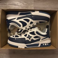 Louis Vuitton Skate Sneakers Navy White