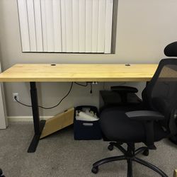 Office Desk And Chair 
