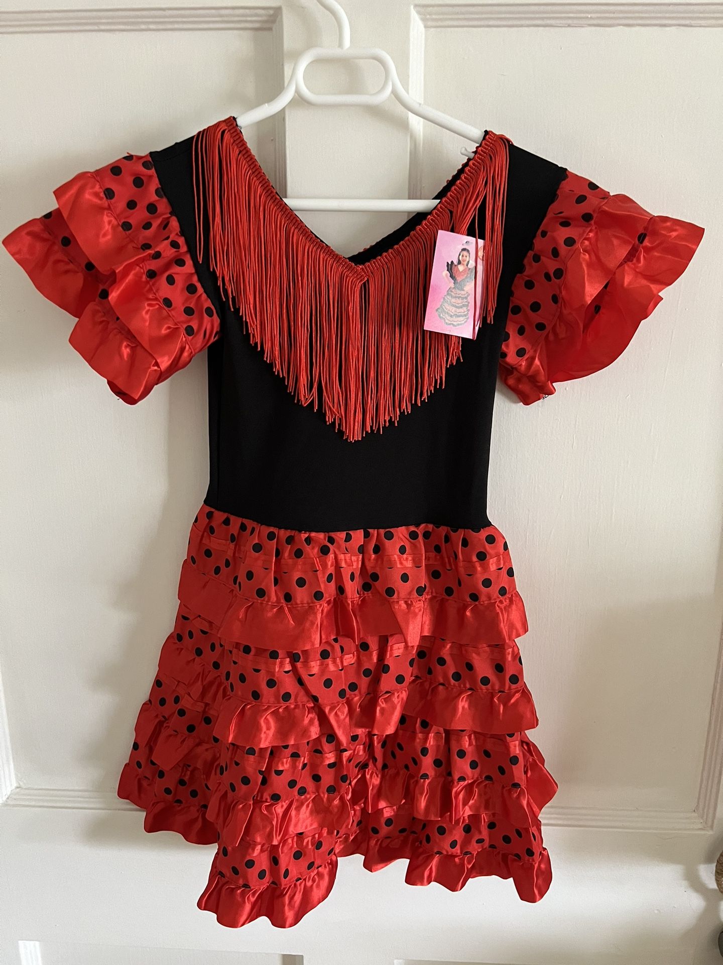 Kids Spanish Dancer Halloween Costume