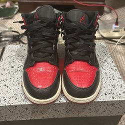 Jordan 1 Bred Black + Red =Bred