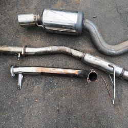 Exhaust Pieces + Hks Super Drager