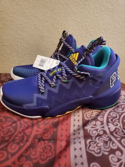 New Adidas DON Issue 2 GCA Pick and Roll Mens Basketball Shoes Size 9.5 Purple $110
