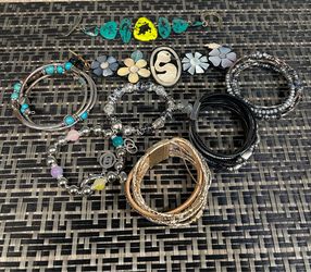 Bracelets.