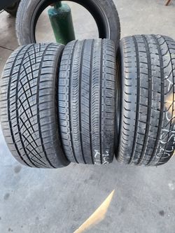 3 tires 245 45 20 $80 each tires with installation