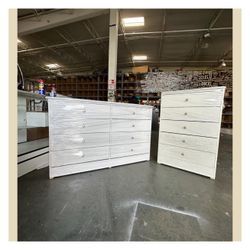 Dresser/ Five and Eight drawers dresser