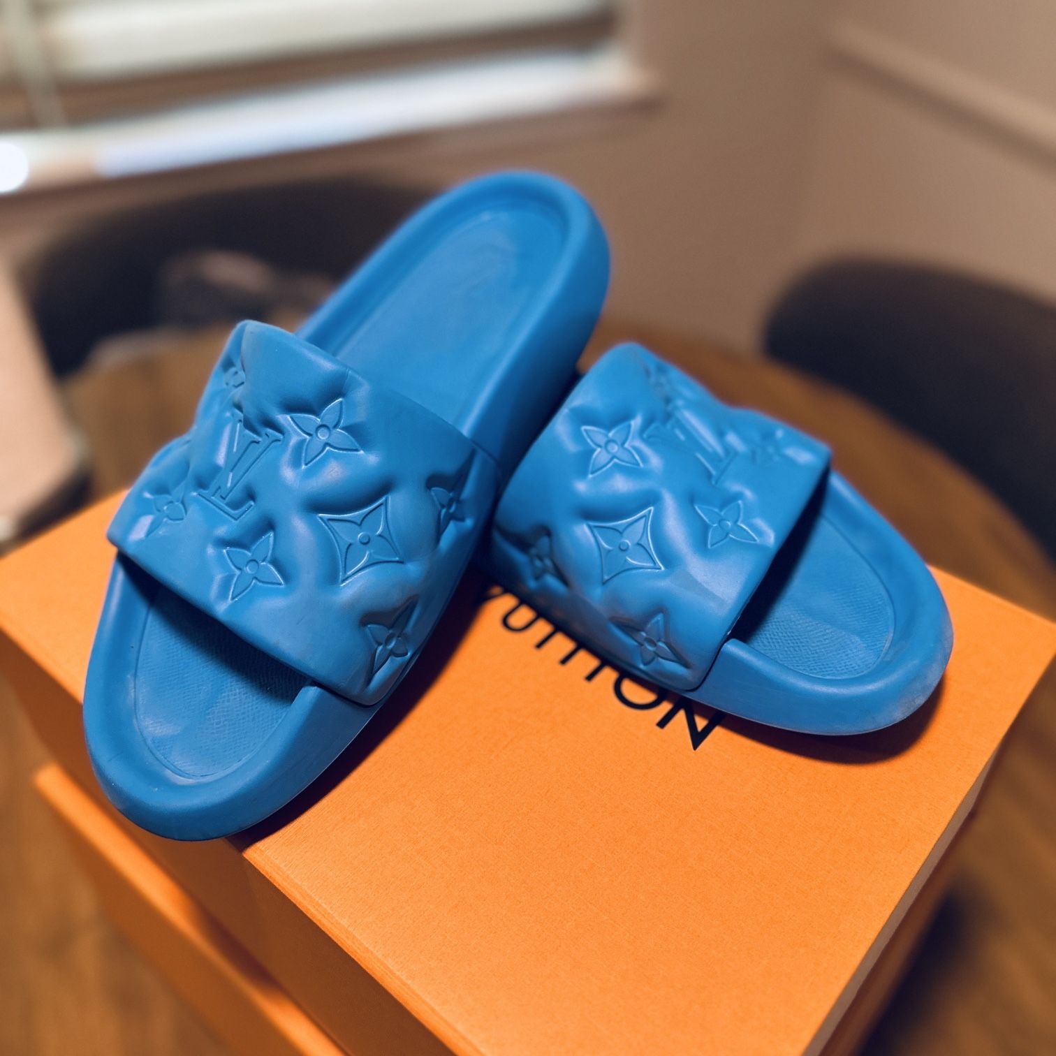 Men Slides Lv Slippers Lv Oasis Mule Louis Vuitton Mens Slides