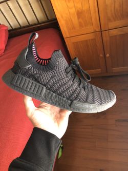NMD_R1 Primeknit STLT 'Triple Black'