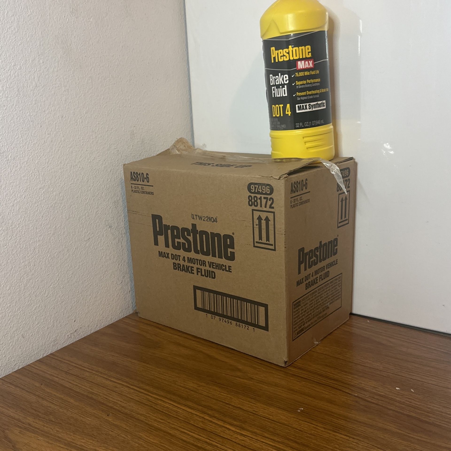 Prestone Dot 4 …32 Ounce Bottle 6 Pack