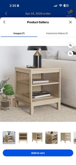 Mainstays Side/end table (Set of 2) New