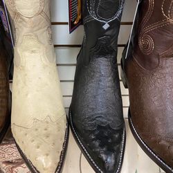 Botas vaqueras de piel original para hombre