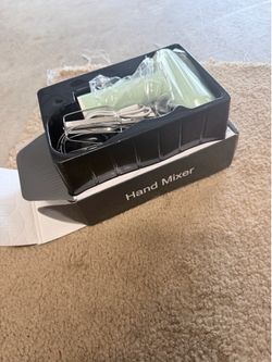 Electric Hand Mixer – Open Box – Like New
