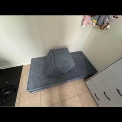 Members Mark Play Couch - Denim