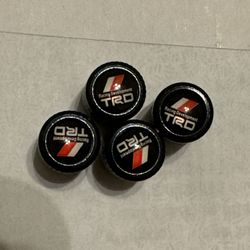 *BRAND NEW* TRD RACING TIRE VALVE CAPS 