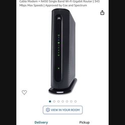 Motorola Modem Router WiFi 🛜 MG7315