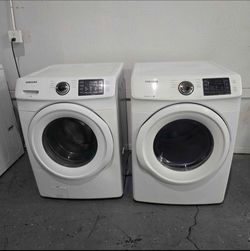 Samsung Heavy-duty Washer And Gas Dryer