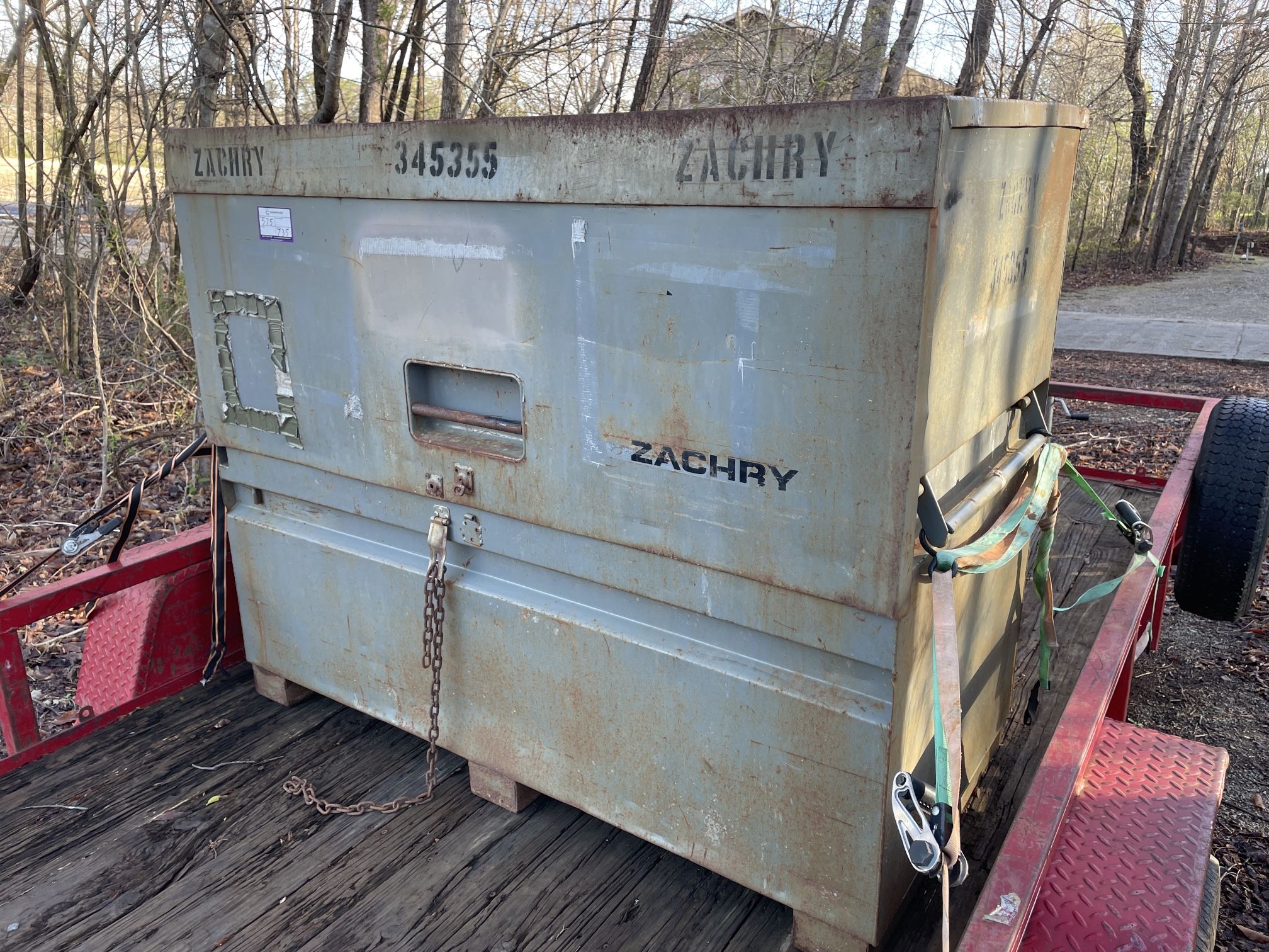 Zachary Job site Tool Box