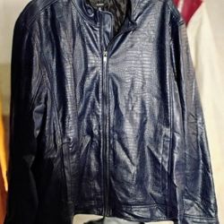 Alfani Leather Jacket Women's 