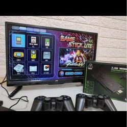 ‼️ *OFERTA La mejor consola retro!! Game Stick  solamente conecta al HDMI de tu pantalla y revive los mejores juegos retro de tu infancia*‼️    incluy