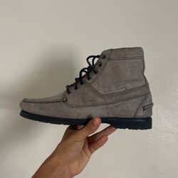 Allen Edmonds Yuma Chukka Boots,  Distressed Gray Leather Men Size 9 1/2!!! 