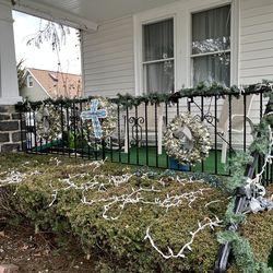 Christmas Lights and Wreaths
