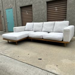West Elm Sectional Couch 