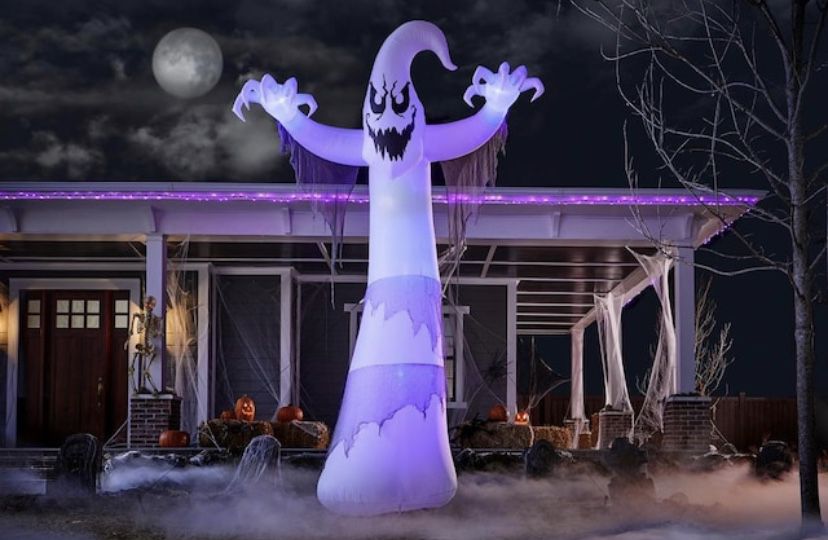 12ft Ghoul Ghost Light show Inflatable!!! 