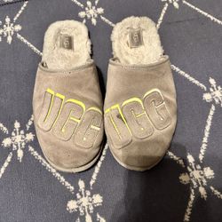 Mens Used UGG Slip On Slippers 