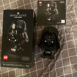 LEGO Darth Vader Helmet (Built, comes with box and instructions)