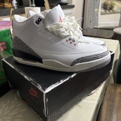 Jordan 3 white cement reimagined size 14