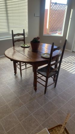 Antique Table and Chairs
