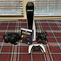 PlayStation5 With 2 Games