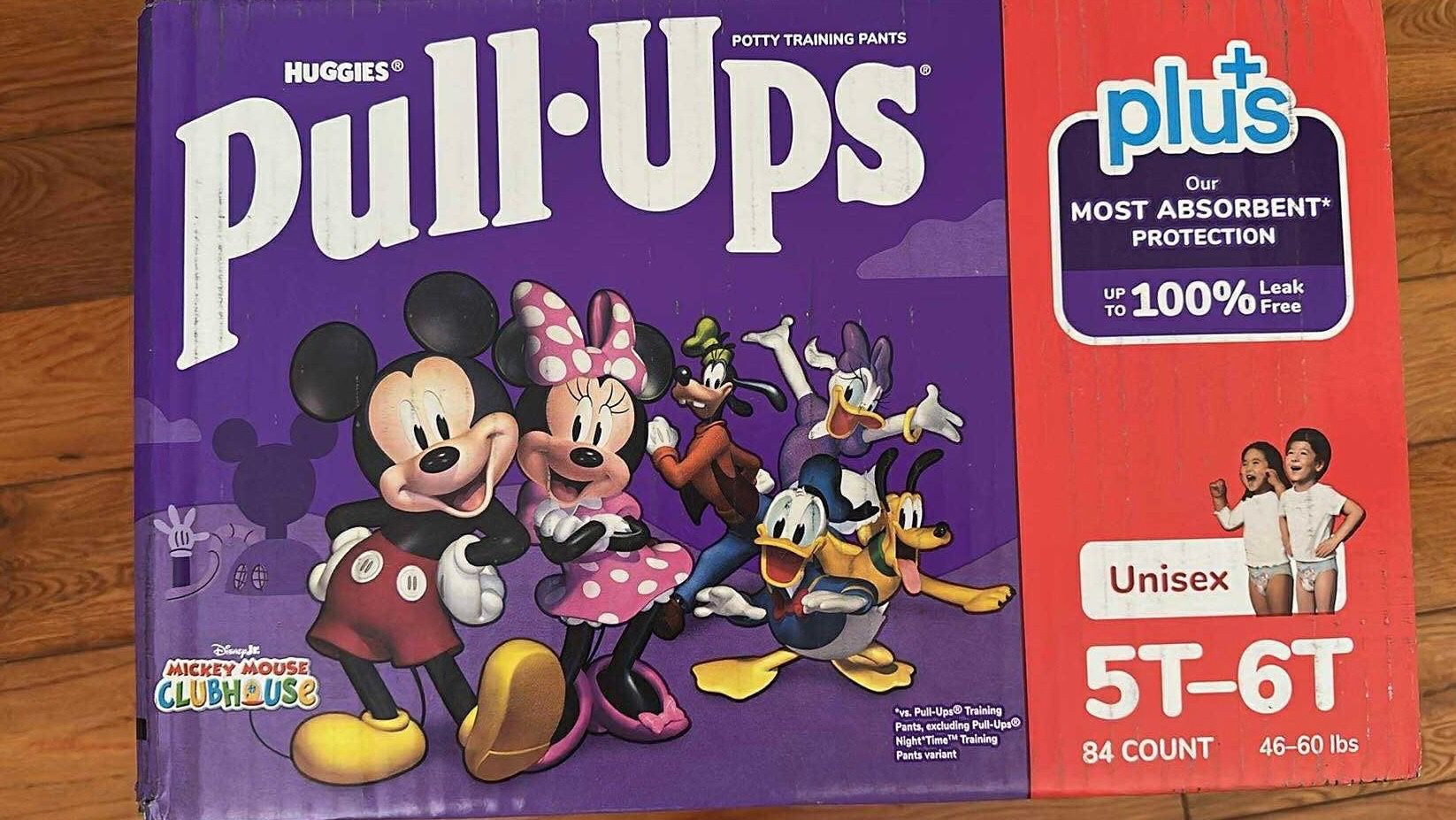 Huggies Pull Ups 5-6t/84 Diapers 