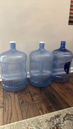 5 gallon water jugs