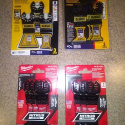 Milwaukee And Dewalt Multi-tool Blades 