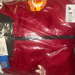 Men’s 2XL Manchester United Football Club Adidas Tracksuit.