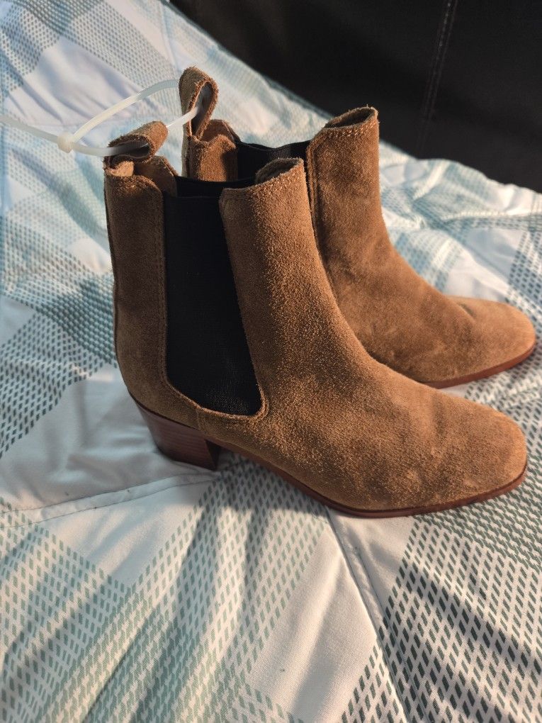 Ankle Leather Boots