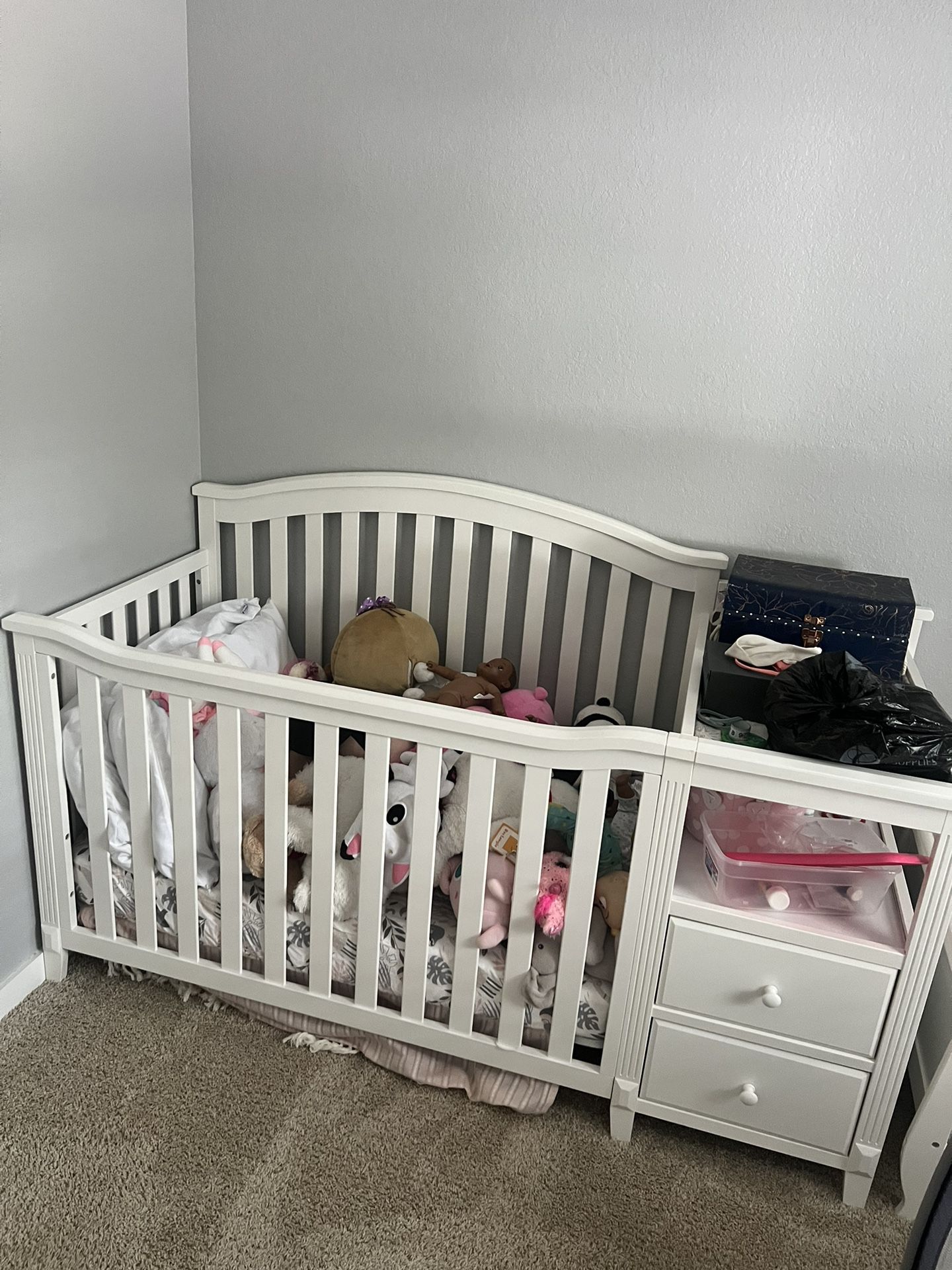 Brand New Baby Crib/ Changing Table 