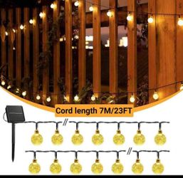 4 pcs / 7 m / 50 led solar light