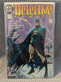 Detective Comics #600 (May 1989) – DC Comics Blind Justice Part 3 – Batman’s 50th Anniversary Issue