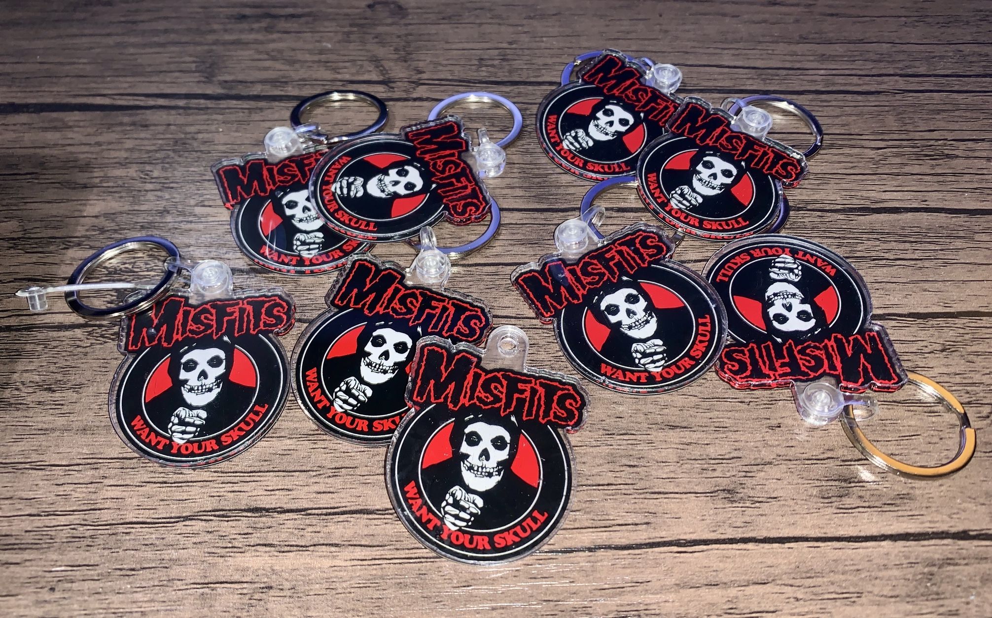 Misfits Keychain! Unique Design/Colorway