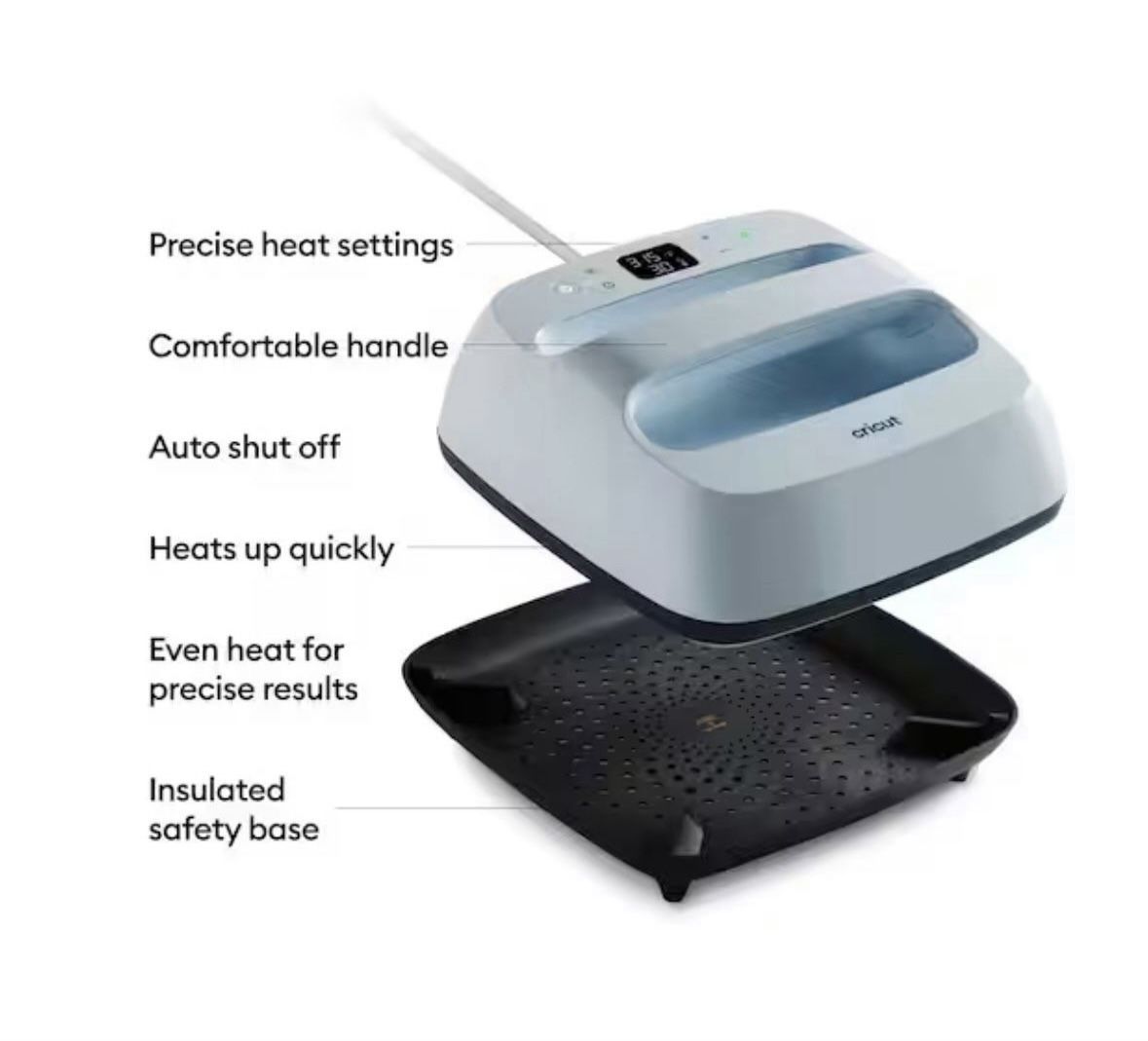 Smart EasyPress Cricut3 9”x9”