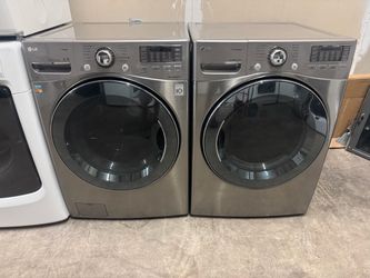 LG Front Load Washer and Dryer Set