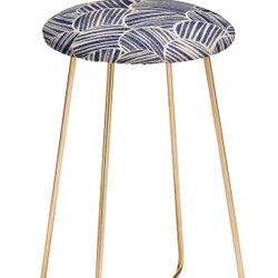 NEW Blue And White Counter Stool