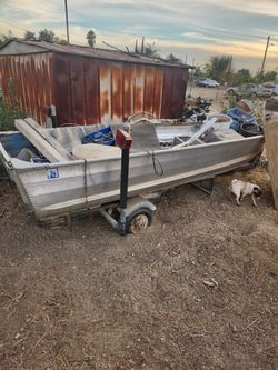 Aluminum Fishing Boat
