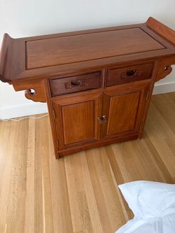 Chinese Altar Cabinet in Hardwood
