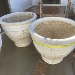 Cement planters-Pots