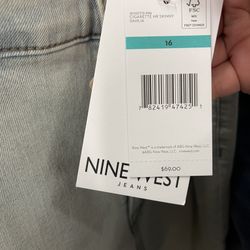 Nine West Jeans Pants Size 16!