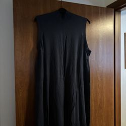 Modern Soul  Sleeveless Mock-Turtleneck Tunic Sweater   3XL
