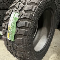 33x12.50r20LT #4 New Tires M/T Tbb Mount & Balance // Set De 4 Llantas Nuevas Tbb De Lodo 20s Ya Instaladas Y Balanceadas