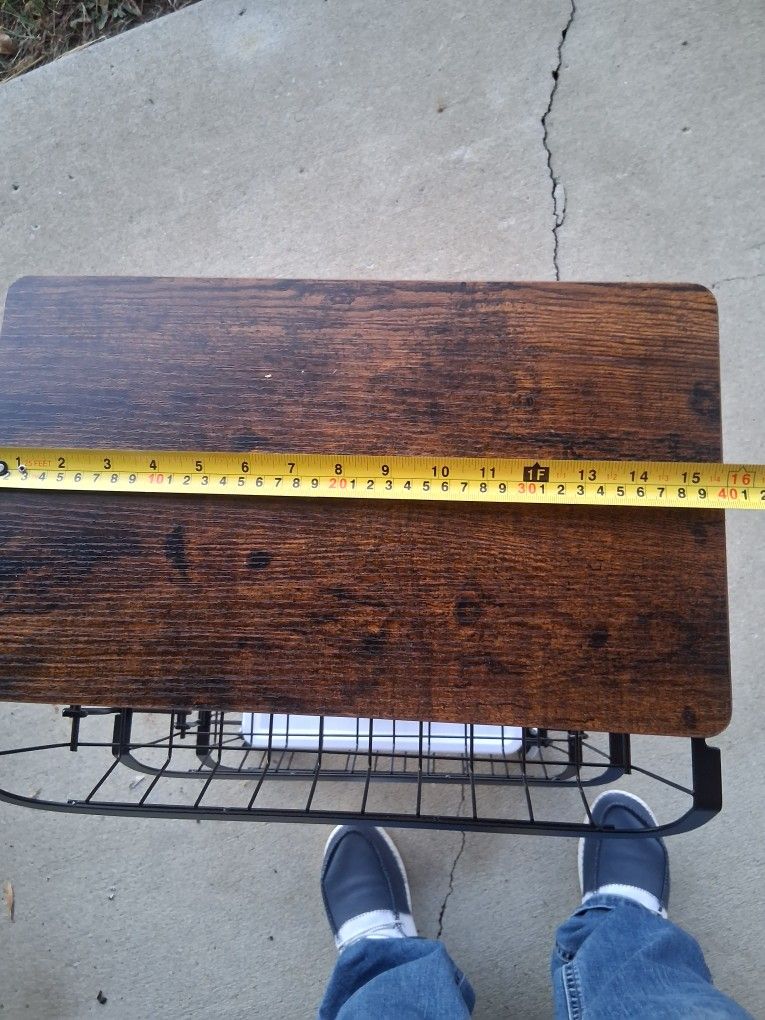 Small Wheeled Utility Cart Assembled But Not Used